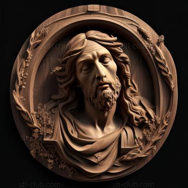 3D model st jesus (STL)